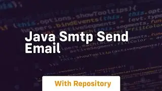 java smtp send email