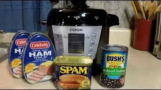 Spam + Canned Ham 2 Qt Cosori Pressure Cooker Meal