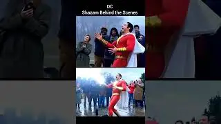 #dc shazam behind the scenes