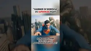 SUPERMAN vs Hammer of Borovia (Ultraman) Fight! James Gunn DCU clip! Lex Luthor and David Corenswet!
