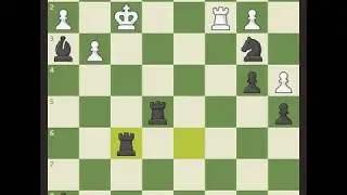 chess intermediate game with attacks strategy