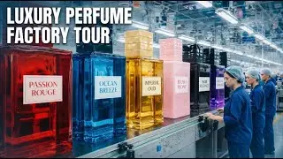 Inside a Billion-Dollar Luxury Perfume Factory| From Flower Fields to Premium Bottles (Full Process)