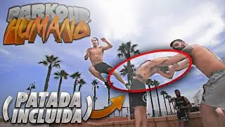 PARKOUR HUMANO (Con L&Iacute;NEA RECTA)