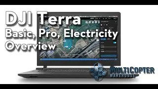 DJI Terra Overview: Basic, Pro & Electricity