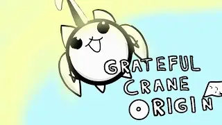 Grateful Crane Origin (Battle Cats Animation)