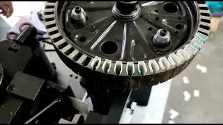 Hub Motor Paper Insertion Machine- E Bike motor insulation paper inserting machine