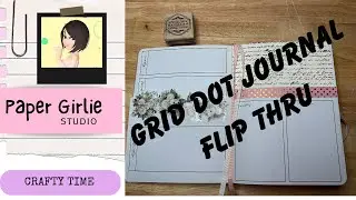 How to make a Grid Dot Journal into something special for goals and list making.