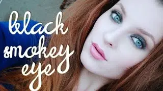 💄 Вечерний макияж|Black Smokey Eye|Anastescha💄