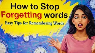 Stop Forgetting Words | Easy A1 Tips for Remembering Vocabulary | Learn English with Podcast