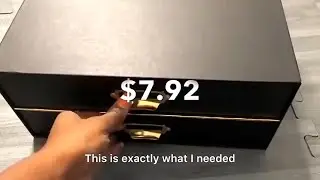 $7 WALMART BEDROOM IDEA I USED WITH THIS ITEM! How It TURNED OUT 