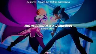 Sword Art Online Alicization Opening 2 Full || Resister - Asca || AMV sub espa&ntilde;ol