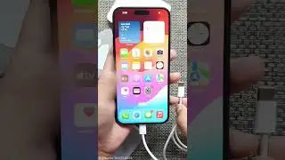 Type C Port on Apple iPhone 15 Plus