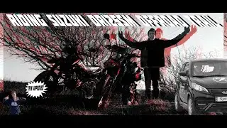 Riding Suzuki Dr 125 Sm on Offroad trails