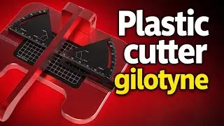 Gilotyna  do plastiku, magia z temu / Plastic cutter gilotyne