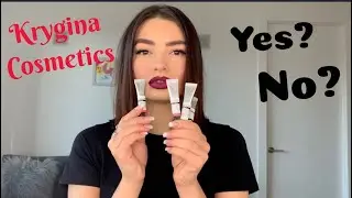 Krygina Cosmetics Review +Makeup