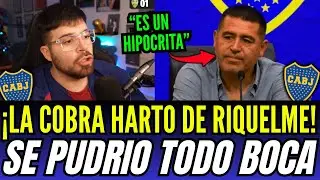 ¡STREAMER BOSTERO SE HARTO DE RIQUELME Y LO CRITICO! ¡ME MOLESTA QUE RIQUELME NO RECONOCE...!