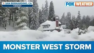 Blizzard Warnings, Dangerous To Impossible Travel Across Parts Of California