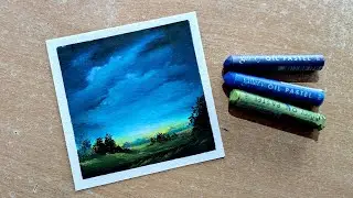 Step-by-Step Guide to Drawing a Serene Night Scene