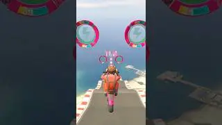TLS Random Superbike Mega Ramp In GTA 5 Online #4