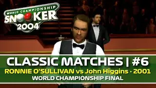 World Championship Snooker 2004 (PS2) | Classic Matches #6 | Ronnie O'Sullivan vs John Higgins