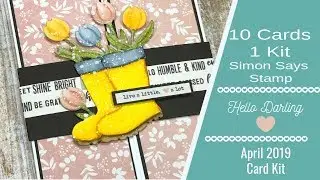 10 Cards 1 kit \ SSS April Card Kit
