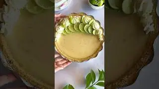 This Key lime pie recipe is a keeper! Creamy, citrusy, sweet, well balanced. Recipe in description.