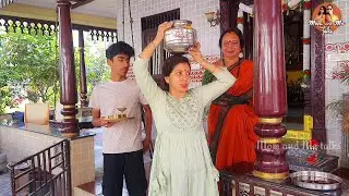 అమ్మ చేతి వంట అమృతం అంట|ఇంటికి రాగానే అమ్మవారి ఆశీసులు|First నేనే|ఈసారి నేను అనుకున్నది అవ్వదు