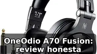 Review completa del OneOdio A70 Fusion: auriculares circumaurales con puerto compartido