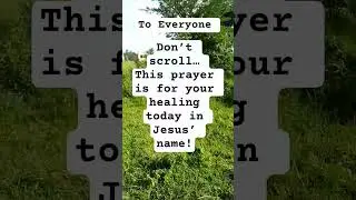 Powerful Healing Prayer | Jesus Is Healing You Right Now#HealingPrayer#PrayerForHealing#JesusHeals