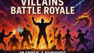 Villains Battle Royale | Rick, Light, Plankton & More Clash Until ONE Survives!
