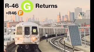 ⁴ᴷ MTA NYCT Crosstown Line: The R-46 (G) Train Returns