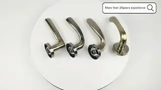Black Metal Aluminum Pull Handle Lock Kitchen Brass Door Handle Stainless Steel Wooden Door Handle F