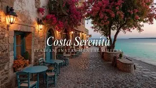 Mediterranean Cafe Music ~ Italian Instrumental Guitar for Relaxing Dinner