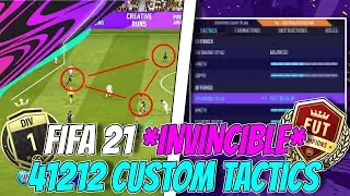FIFA 21 BEST MOST *META* 41212 CUSTOM TACTICS & PLAYER INSTRUCTIONS POST PATCH!! | FUT 21