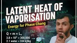 Latent heat of vaporisation #Heat of vaporisation #physics #concept #by #mominkhan