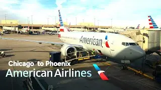 [Best AA Yet] Flying to Phoenix on American Boeing Max [Extended Flight & Airport Experience Video]