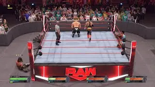 BEAST vs. LUCHA vs. PHENOMENAL vs. POWER! Brock, Rey, AJ Styles & Big E Fight!WWE 2K25_2025103101137