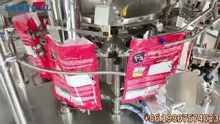 Geautomatiseerde snack stazak doypack verpakkingsmachine voor snoepgoed