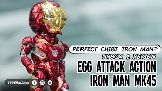 Egg Attack Action Iron Man MK45 - Unbox & Review #ironman #iloveyou3000