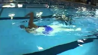 Swimming - freestyle - one arm trailing drill