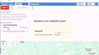 How to import the shapefile to Google earth engine (GEE)/[Part_1]