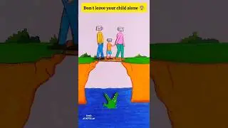 What was the Child's fault here?😨 credit:@CACTUS_art #art #sad #moralstories #shorts #youtubeshorts