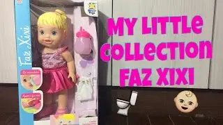 Boneca Baby My Little Collection Faz Xixi - Divertoys - Top's Virtual