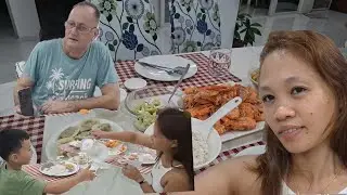 Marek bought fresh big shrimp for sunday dinner