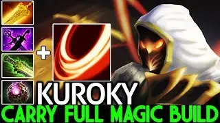 KUROKY [Juggernaut] When Kuro Carry on Ranked Full Magic Build 7.24 Dota 2