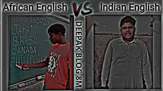 African English Vs Indian English❣️||memes video💓||facebook typing status video||Text status video