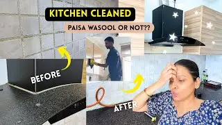 *Shocking* Urban Company Kitchen Cleaning🍽️BEFORE & AFTER + Honest Review Inside!