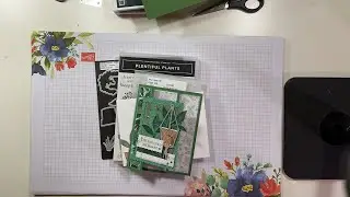 Stampin Up//Plentiful Plants//Perfect Plants Dies//Bloom Where You're Planted DSP//Macrame//Fun Fold