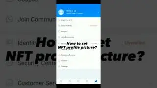 Guide to set NFT profile picture | CoinCola NFT