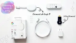 Chromecast with Google TV | Unboxing and Review | தமிழ்